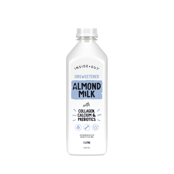 Unsweetened Almond Milk 1L with Collagen, Calcium & Prebiotics