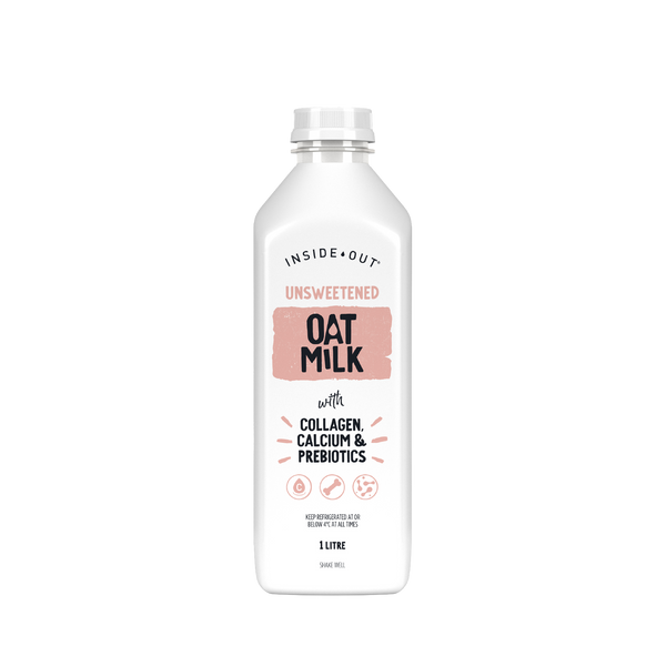 Unsweetened Oat Milk 1L with Collagen, Calcium & Prebiotics